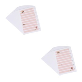 Operitacx 6 Pcs Hole Loose-leaf Paper Loose Leaf Paper Hole Loose- Leaf Paper Colored Notebook Paper Planner Refill Paper Notes Notebook Replacement Core Papers Blank Notebook Ruled Notebook