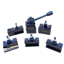 0XA Wedge Type Quick Change Tool Post Set For Mini Lathe 6-9" SWING Steel Material