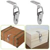 UFURMATE Tool Box Hasps, 6PCS Metal Toggle Latch Cabinet Trunk