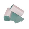 200 x Green 1 PLY C-FOLD Paper Hand Towels Multi Fold