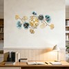Axioglo Wall Clocks for Living Room Decor,Large Wall Clock,3D Creative