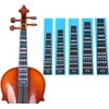 FANGXIN Violin Finger Guide Sticker Fingerboard Guide Fretboard Marker Label