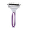2 in 1 Pet Grooming Brush Washable Pet Dematting Comb