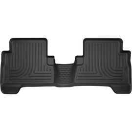 Husky Liners Weatherbeater Floor Mats | Fits 2013-2019 Ford Escape; 2013-2018 Ford C-Max | 2nd Row, 1-pc Black - 19481