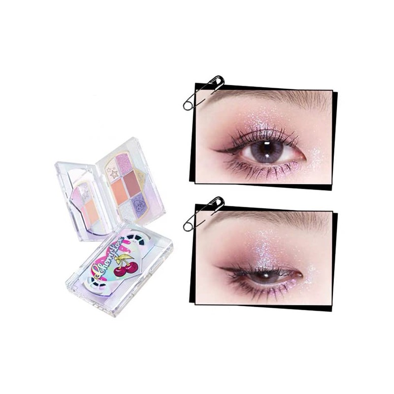 flower knows Flower Nose Cherry love Retro Magnetic Eyeshadow Palette
