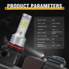 AUIMSOCO 9006 9005 LED Headlights High Low Beam Bulb Cool