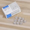 80 PC Practical Silver Thumb Tacks Round For Head Metal