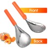 MAGICLULU Pumpkin Scraper Serrated Spoon Pumpkin Core Remover Scoop Stainless
