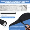 4 Sets 3 Layers HVAC Copper Pipe Insulation Cover 72x10.2