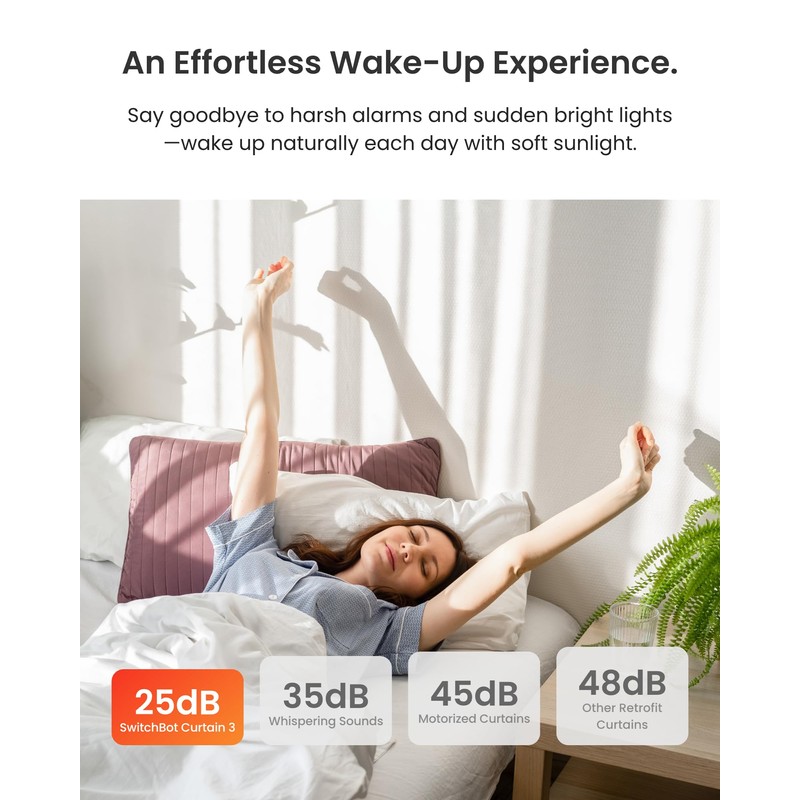 2025 Automatic Curtain Opener 3 Rod - Bluetooth Remote Control