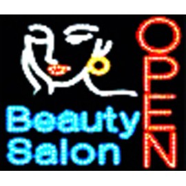 Unbranded/Generic Ultra Bright LED Neon Light  Hair Cut Beauty SALON OPEN Business Sign B61