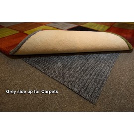 High Performance Premium All Surface Anti Slip Rug Gripper Underlay Dual use on Carpet and All Hard Floors (119x170cm for Rug 120x180cm)