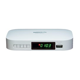 Digiquest Terrestrial Digital XJ DVB-T2 with Dual Remote - White