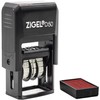 ZIGEL D50 Date Stamp with Entered - Self Inking Date