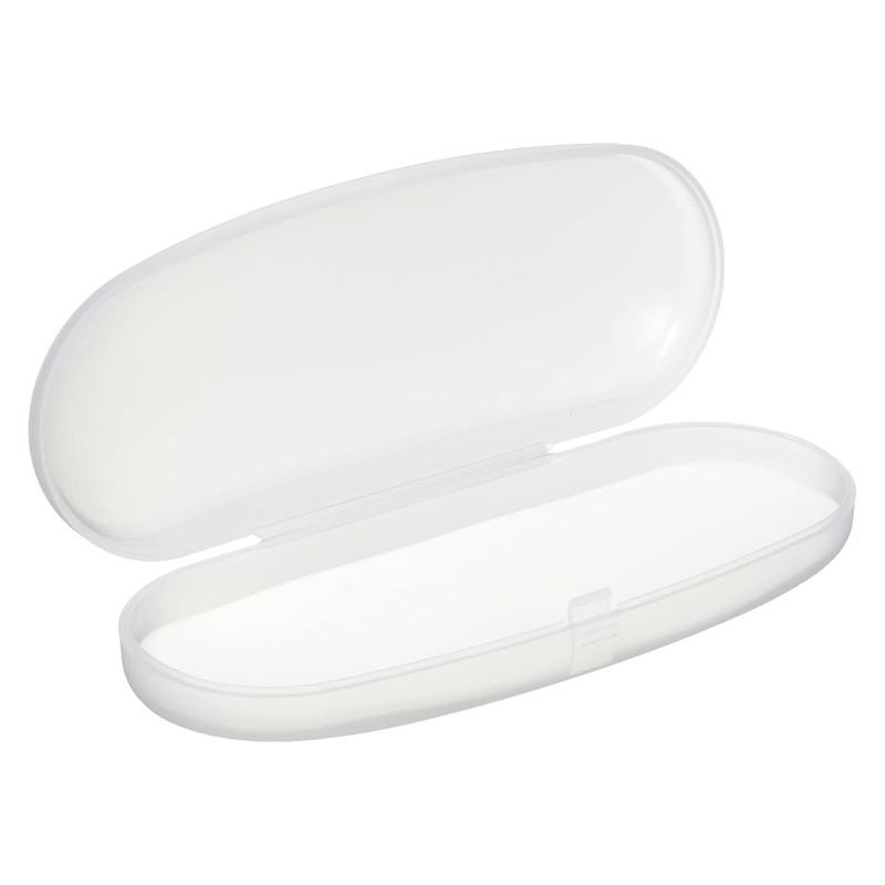 Tacy MP-10-15 Glasses Case, Stylish, Hard Case, Clear Type, Simple,