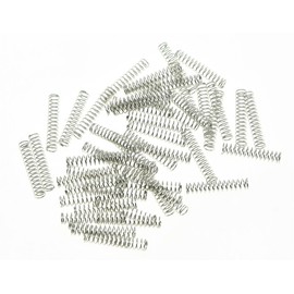 50pcs Nickel 25mm Straight Humbucker Pickup Spring adjustment Mounting Springs