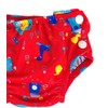 Popolini Swimming Nappy, Swimming Trunks, Birdy Red, S (3-9 kg))