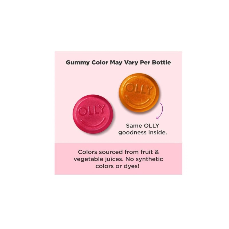 OLLY Undeniable Beauty Gummy, For Hair, Skin, Nails, Biotin, Vitamin