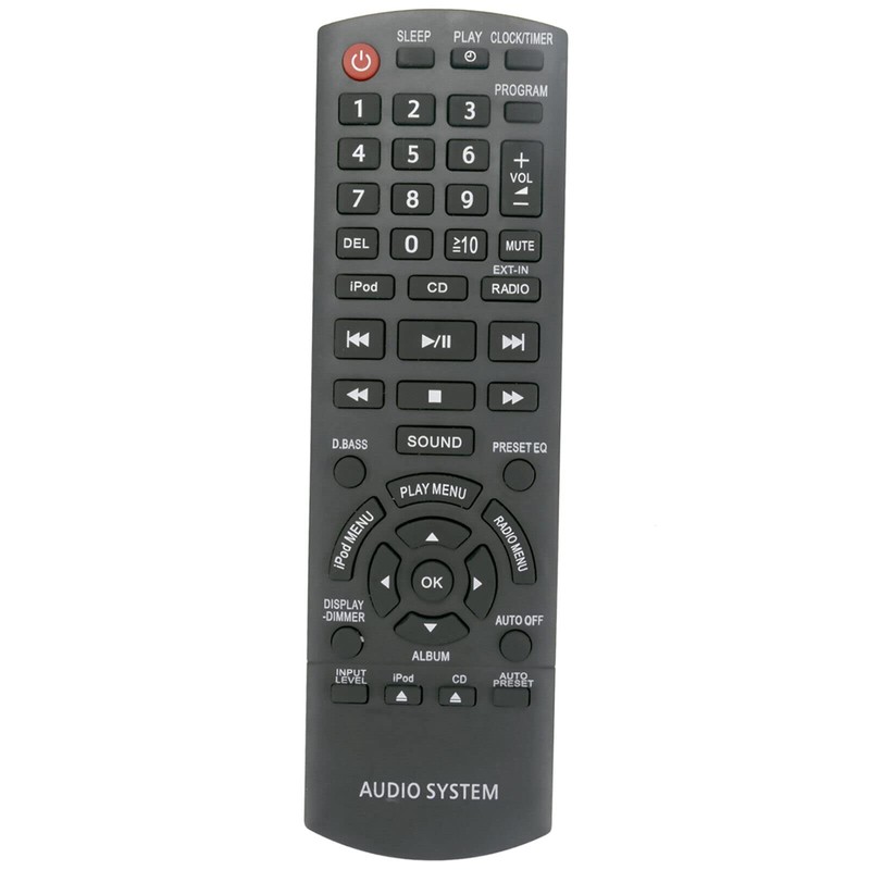 N2QAYB000641 VINABTY Replacement Remote Control for Panasonic Stereo System SA-HC35