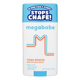 Megababe - Barra antirozaduras para rescate de muslos | Previene el roce de la piel y la irritación | Muslos, brazos, líneas de sostén y más