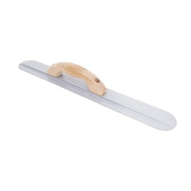 MARSHALLTOWN Round End Magnesium Hand Float, 20 Inch x 3-1/8 Inch, Large Round Wooden Handle, Eliminates Float Marks, Provides Smooth Finish, Made in the USA, Concrete Float, 154LRW