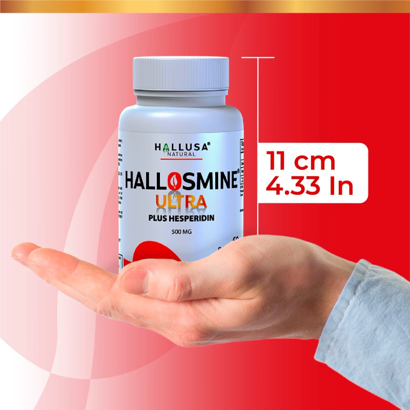 Hallosmine ULTRA Diosmin Hesperidin + FREE Cream Veins 4 oz