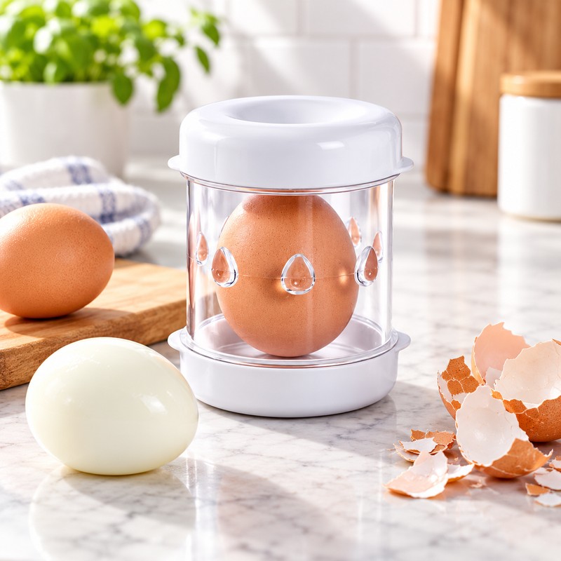Hand Crank Egg Shell Opener for Kitchen Use – Manual