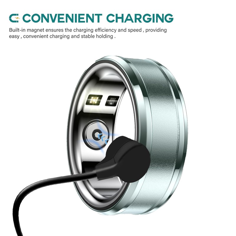 Compatible for LVTEL R8 Ring Smart Ring Charger, Blueshaweu Magnetic