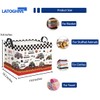 Rectangular Storage Basket Waterproof Storage Bin for Bedroom Collapsible Bin