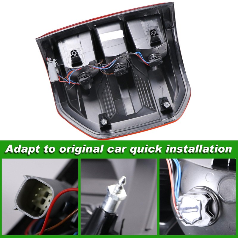 Tail Lights Compatible With 2022 2023 2024 Ford Maverick XL