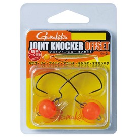 Gamakatsu Joint Knocker Offset Luminous Orange 1/0-14G.