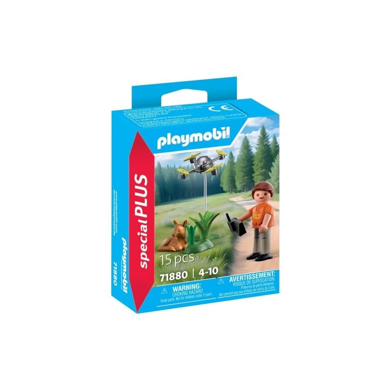 PLAYMOBIL Fawn Rescue with Drone 0 Pieces