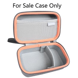 RLSOCO Case for Memoking T02/Phomemo T02 Print Pods Mini Printer, Hard Storage Carrying Case, Dust- and Water-Resistant - Grey (Case Only)