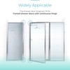 Shuisen Shower Door Hinge Pin Stainless Steel Replacement Hinge Pin