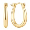 Kelli Myers Gold Hoop Earrings 14K Gold Earrings for Women