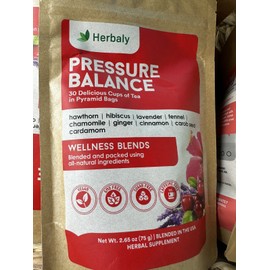 Herbaly Pressure Balance - Supports Healthy Blood Pressure Levels, A Healthy and