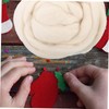 VILLFUL Natural Roving Wool Fiber for Needle Felting Soft Felting