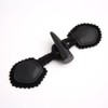 JKJF PU Leather Toggle Buttons Horn Toggle Buttons Resin Sewing