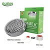 GURIN Shower Head High Pressure Rain Shower head - 6