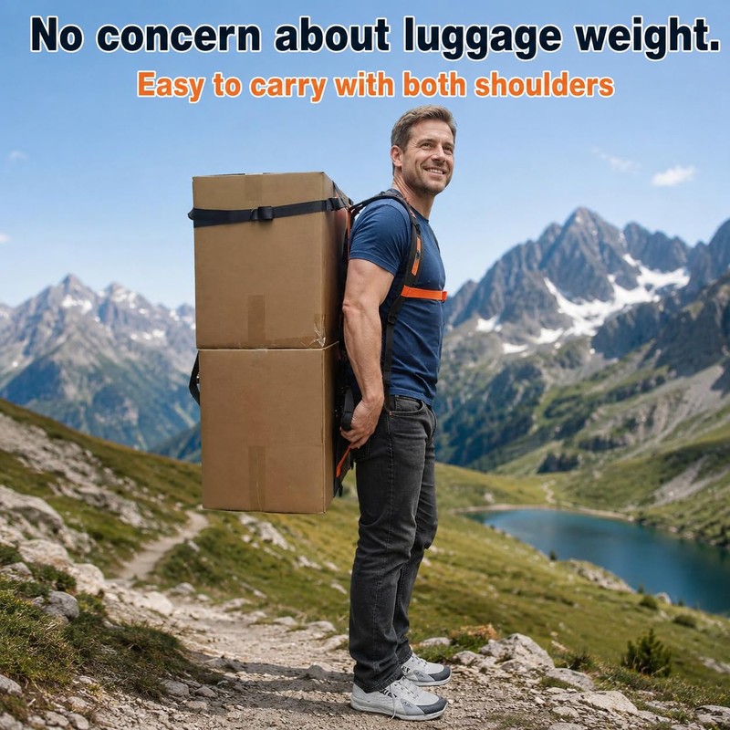 Moving and Lifting Straps for Single Person Use, Heavy Duty
