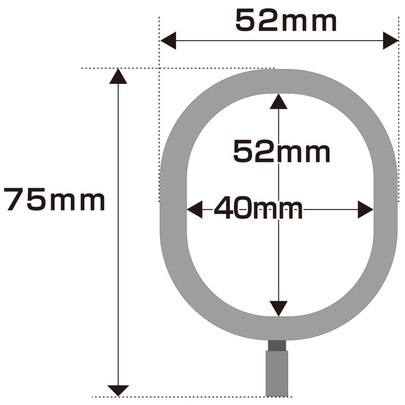 Dreamwear WJ-PR1WH Curtain Ring, Tension Rod (for Thick Pole and