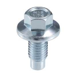 A ABSOPRO Car Oil Drain Plug for Jaguar XF 2013 2014 2015 2017 No.AJ813123 Metal Silver Tone