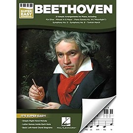 Beethoven - Super Easy Songbook 21 Simple Arrangements for Piano