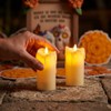 Set Decorativo Día de Muertos: Marco, Calaveritas y Velas LED