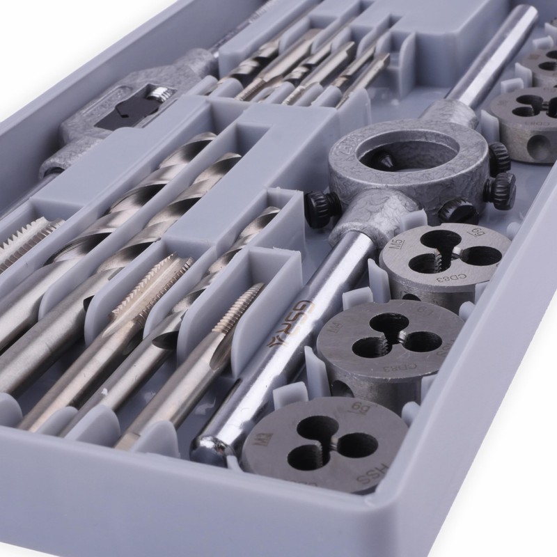 Professional Tap And Die Set 20 Piece HSS-G – Metric