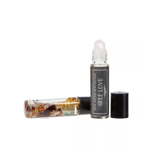 New Moon Beginnings Self Love Oil Roller Bottle by New