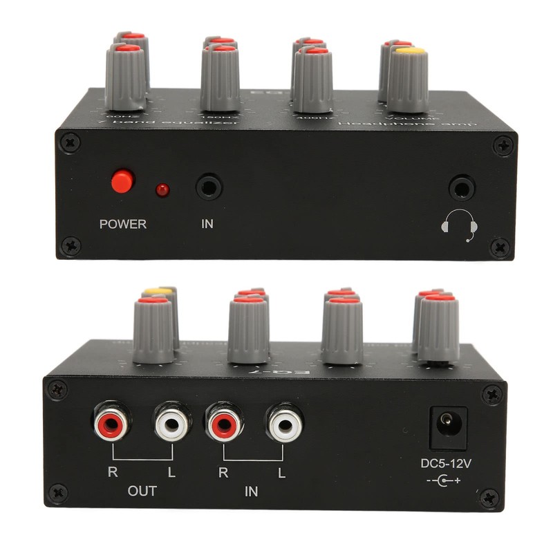 7 Band Sound Equalizer, Dual Channel, with 12 dB High