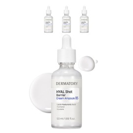 Dermatory Hyal Shot Barrier Cream Ampoule B5, 50ml, 4 pieces / 더마토리 히알샷 베리어 크림 앰플비5, 50ml, 4개