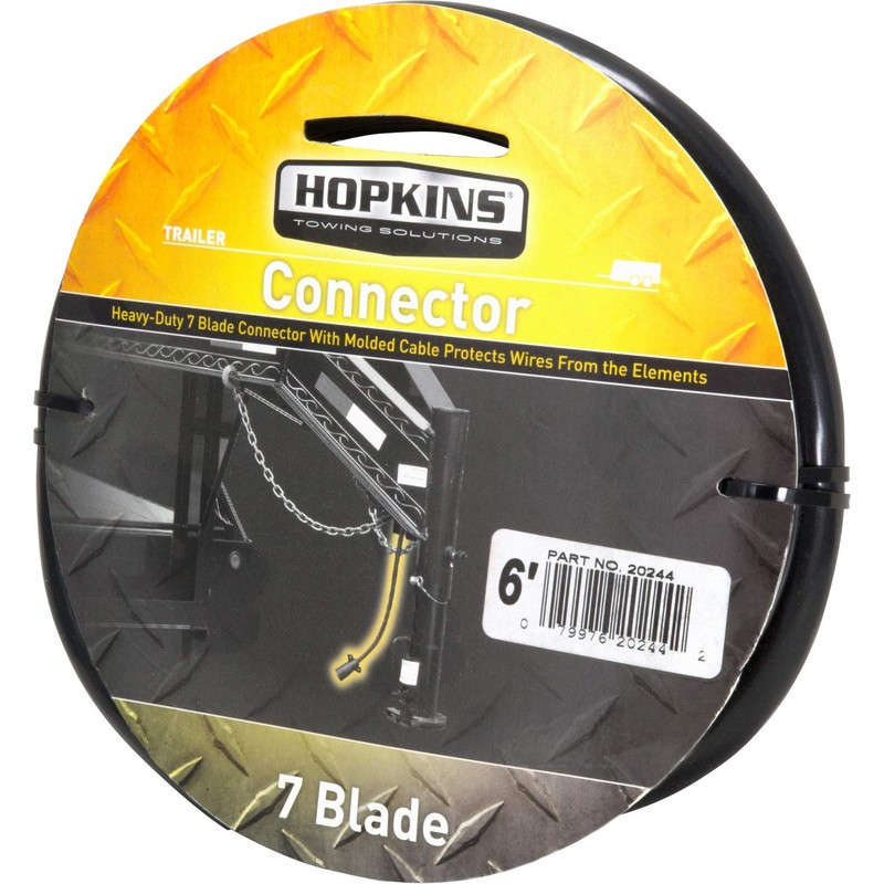 Hopkins 20244 6' 7 RV Blade Molded Trailer Cable with