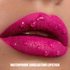 LYNTYAOU Glitter Lip Gloss Bright Pink Shimmering Lipsticks, Hot Pink